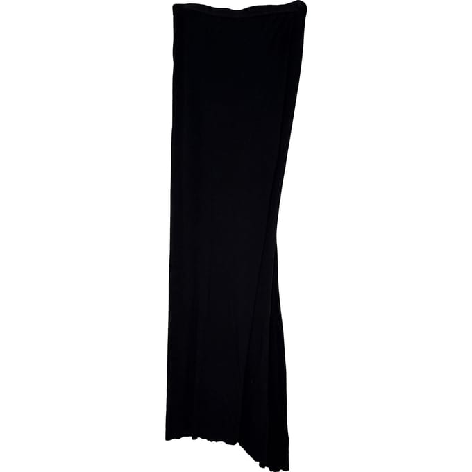 Rick Owens rechte maxi-rok in zwarte viscose