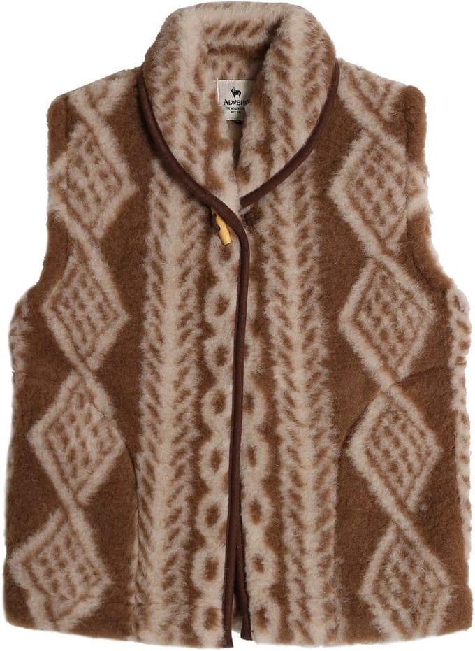 Alwero gilet Gerda Aran S