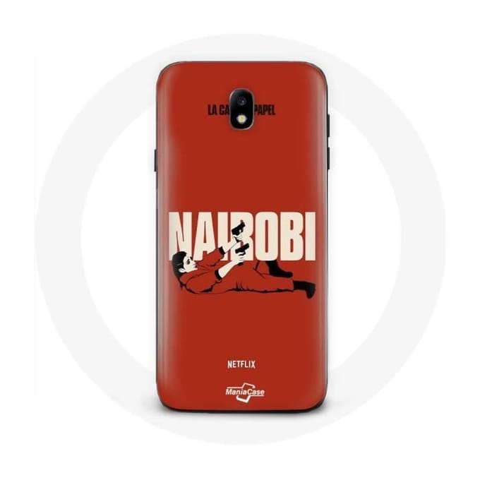 Case voor Samsung Galaxy J5 2017 La casa de papel Geldroof Nairobi