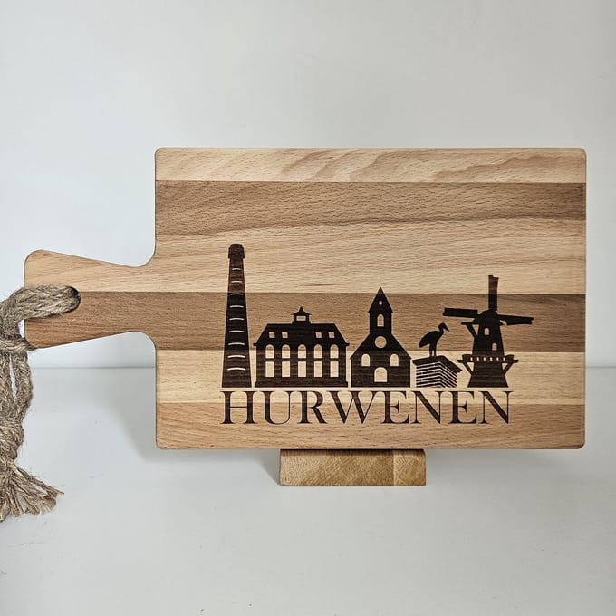 borrelplank beukenhout skyline Hurwenen 34 cm