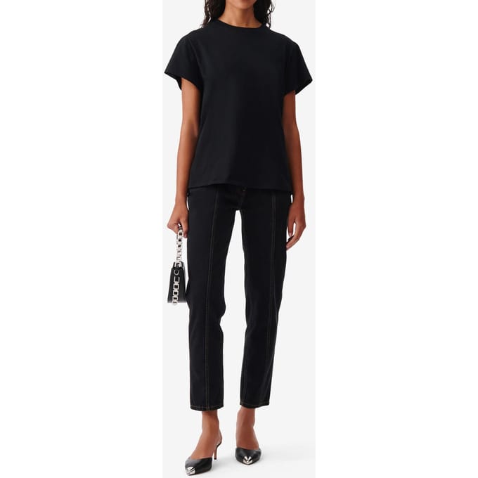 IRO Paris Solfi Trouser Black Stone Größe: 34 | Straight Jeans Outlet | Damen | Schwarz