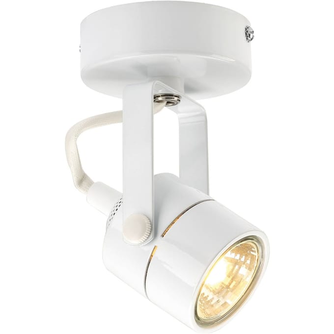 SPOT 79, muur en plafondarmatuur, wit, GU10, max. 50W