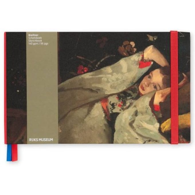 Bien moves schetsboek, breitner - meisje in witte kimono