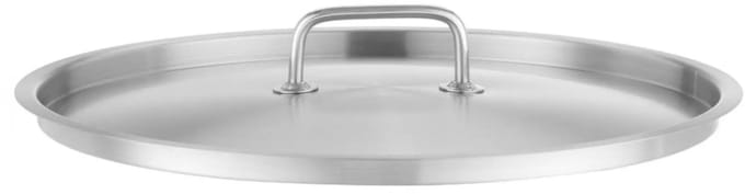 HENDI Deksel voor stoofpan - roestvast staal 18/0 - diameter 36 cm - zilver - warmtebehoud