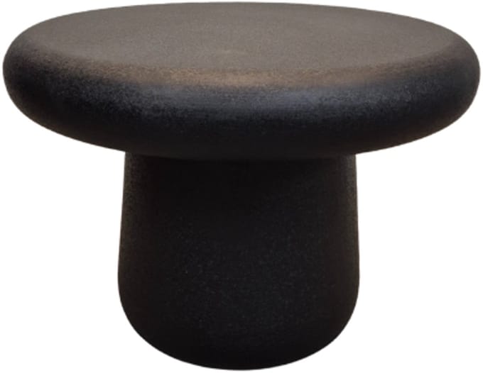 Deco4yourhome® - Salontafel - Rond - Zwart - Black - 64cm