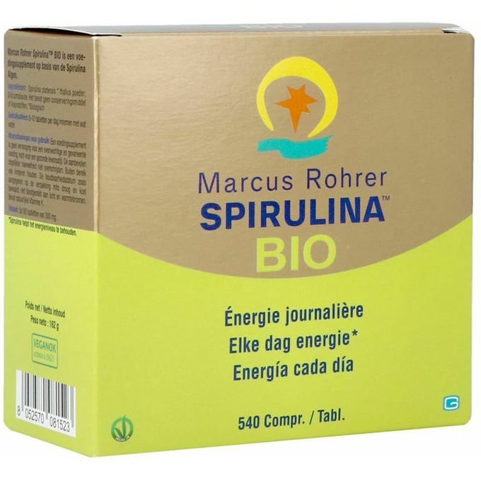 Marcus Rohrer Spirulina Comp 3x180 Bio