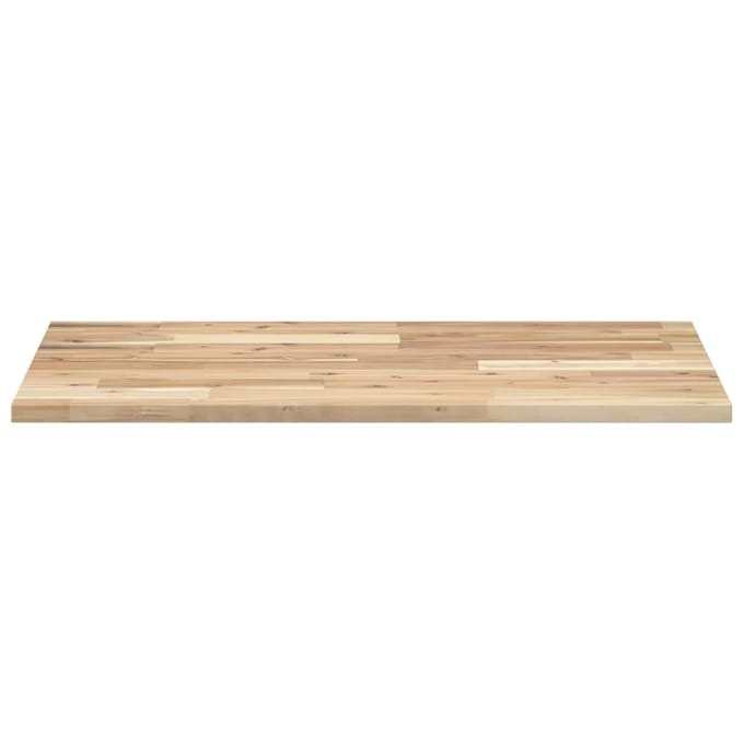 vidaXL - Bureaublad - 100x50x2 - cm - onbehandeld - massief - acaciahout