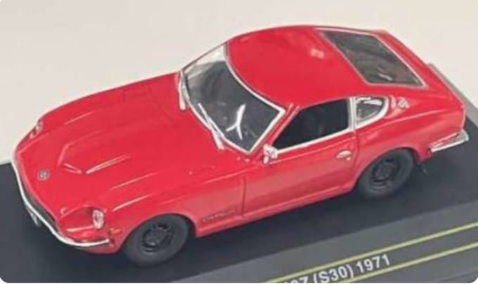 Datsun 240Z (S30) 1971 Rood - Model 1/43 - First:43