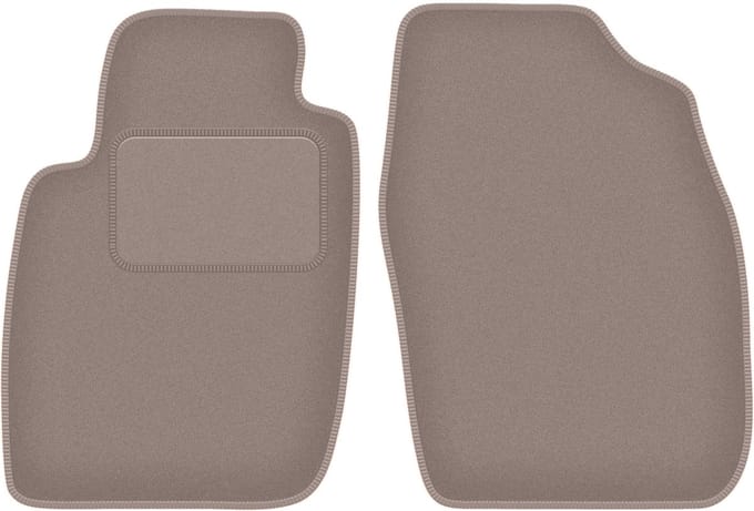 Beige voormatten voor: Toyota Starlet P9 hatchback (1996-1999)