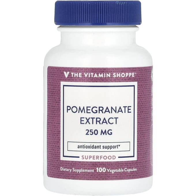 Granaatappelextract, 250 mg, 100 vegetarische capsules