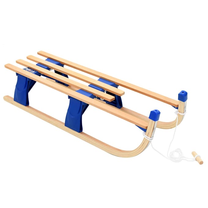 vidaXL - Slee - inklapbaar - 110 - cm - hout