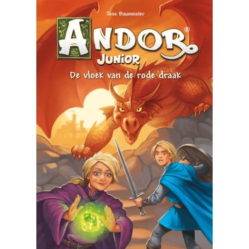 De Vloek Van De Rode Draak - Andor Junior - Jens Baumeister