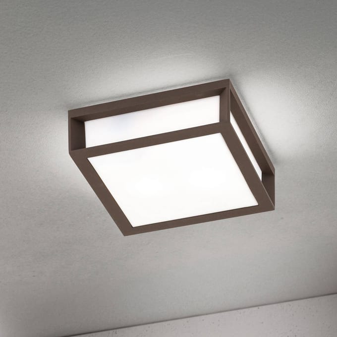 ORION Buitenlamp Henry, corten, gegoten aluminium, E27, IP44