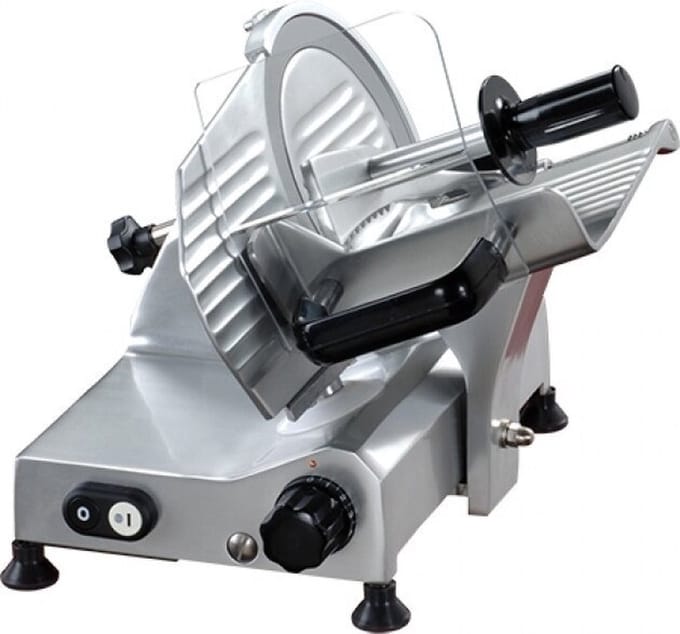 Mach vleessnijmachine 195 MM RVS mes