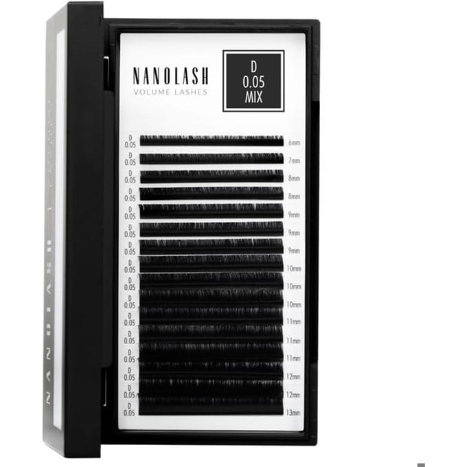 Nanolash Volume Lashes Nepwimpers - 0.05 D - 6-13mm