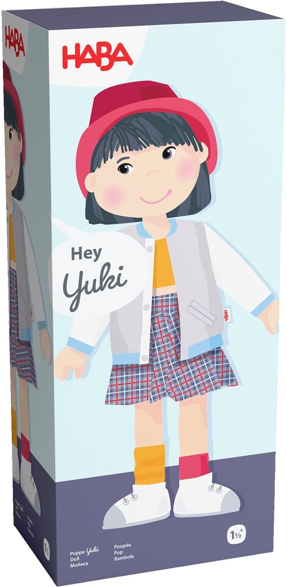 Haba stoffen pop Yuki - 30 cm