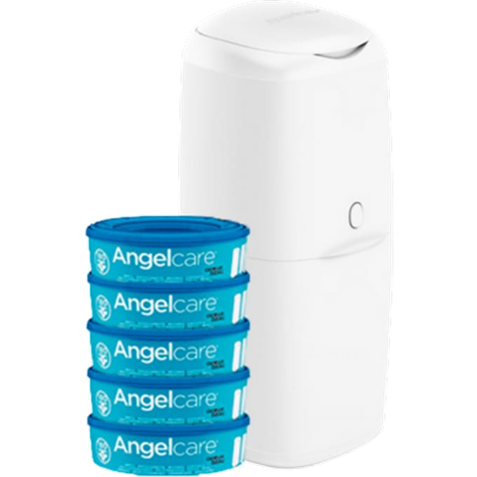 Angelcare luieremmer & 5 navulcassettes