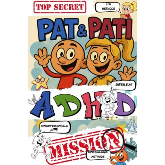 Pat & Pati Adhd Mission Top Secret - Emma-Johanna Winterberg