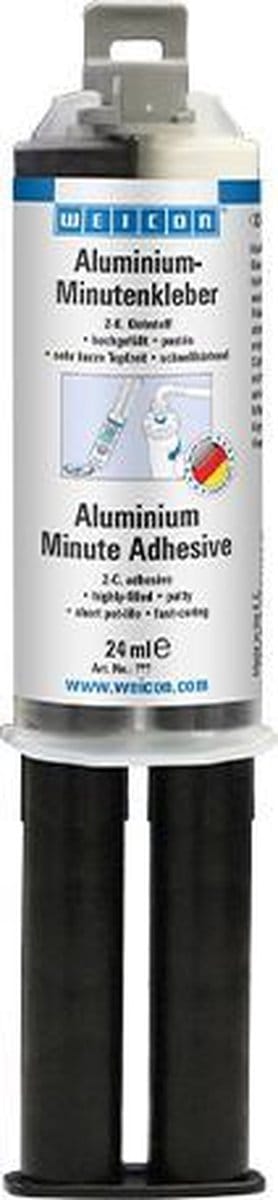 WEICON Aluminium Minutengel – 24 ml tweedelig