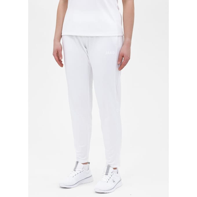 Jako Power Polyesterbroek Dames - Wit | Maat: 34