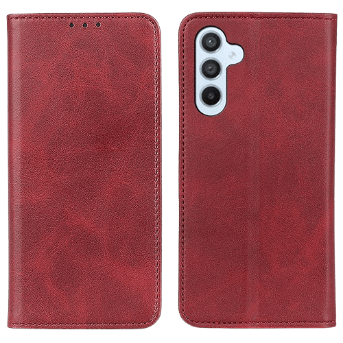 CaseBody Samsung S24 Plus / S25 Plus Real Leather Wallet Hoesje Rood