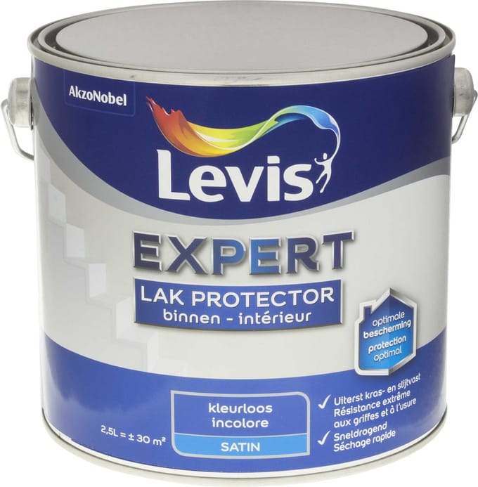 Levis Expert Lak Protector - Satin - Kleurloos - 2.5L