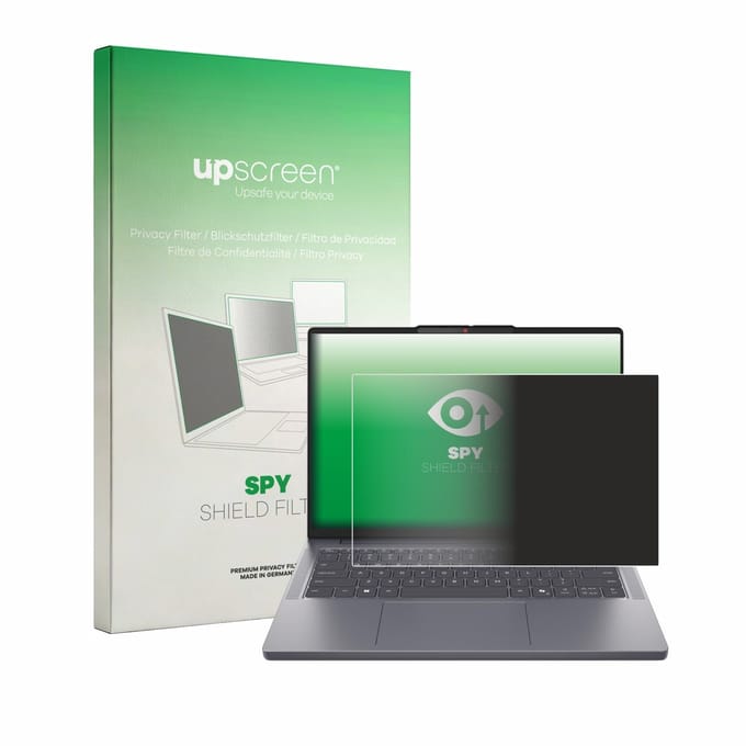 upscreen - privacyscherm voor Lenovo IdeaPad Slim 3i Gen 11 14" - privacy filter screenfilter Blauwlichtfilter