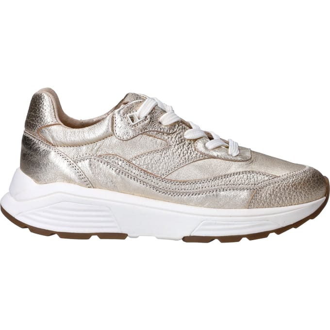 Xsensible Liberty Sneakers - Leer - Dames - Goudkleurig - Maat 41