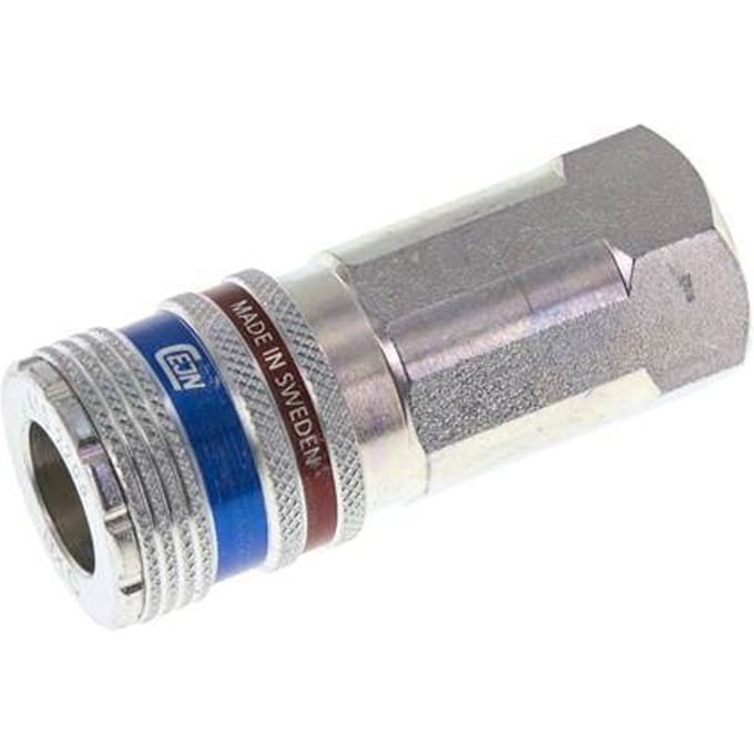 Staal/Messing DN 10.4 Safety Luchtkoppeling Snelkoppeling G 1/2 inch Binnendraad - CLS10-F-SB-SE-C-012
