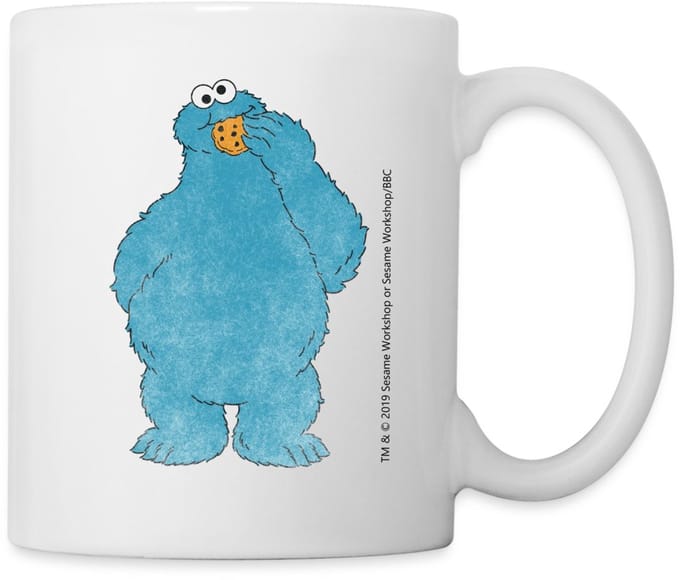 Sesamstraat Koekiemonster Snacken Mok