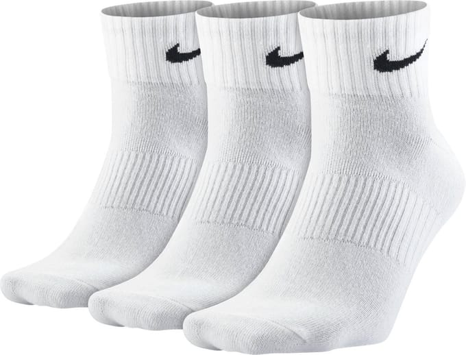Chaussettes de Basketball Nike Ensemble Combo Unisexe Blanc SX7667-100 XL white