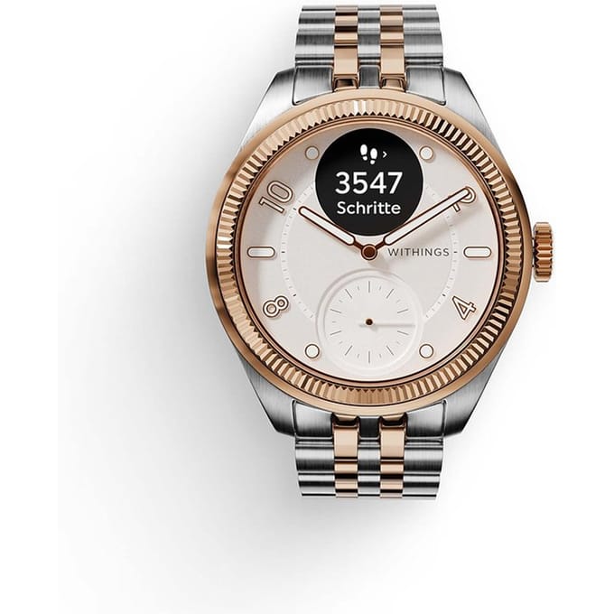 Withings ScanWatch - Nova Brilliant - 39mm - Hybride Smartwatch - Goudkleurig