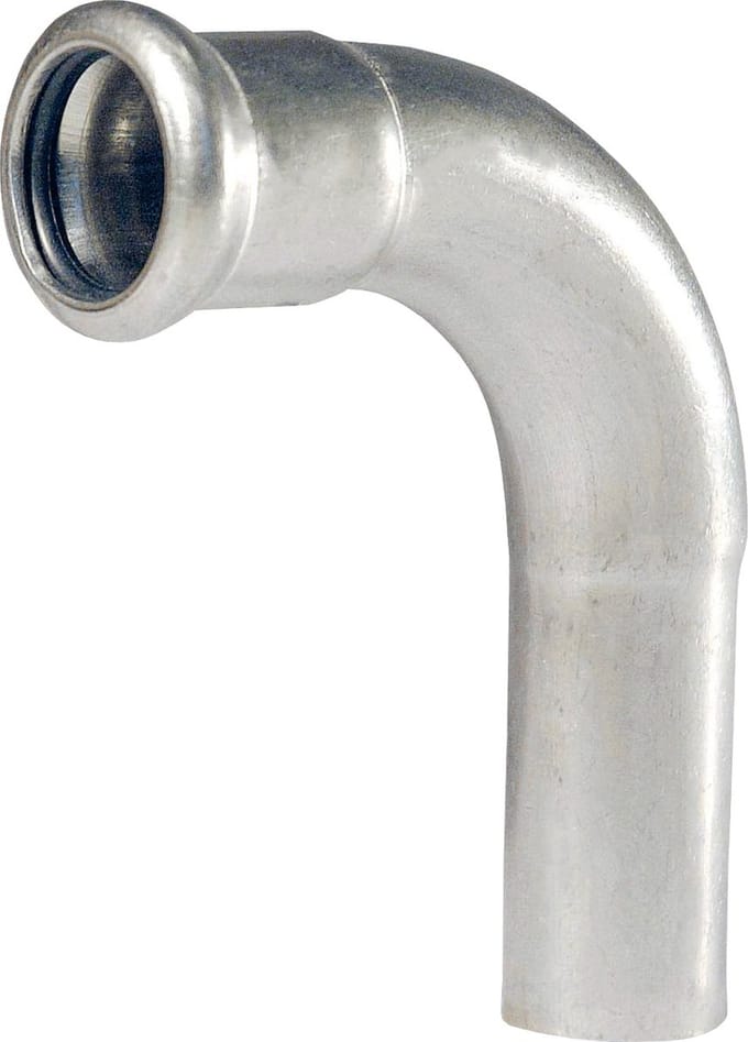 Bonfix Pressfitting RVS 316L Insteekbocht 90� �22 x 22 - insteek x press - (m-profiel)