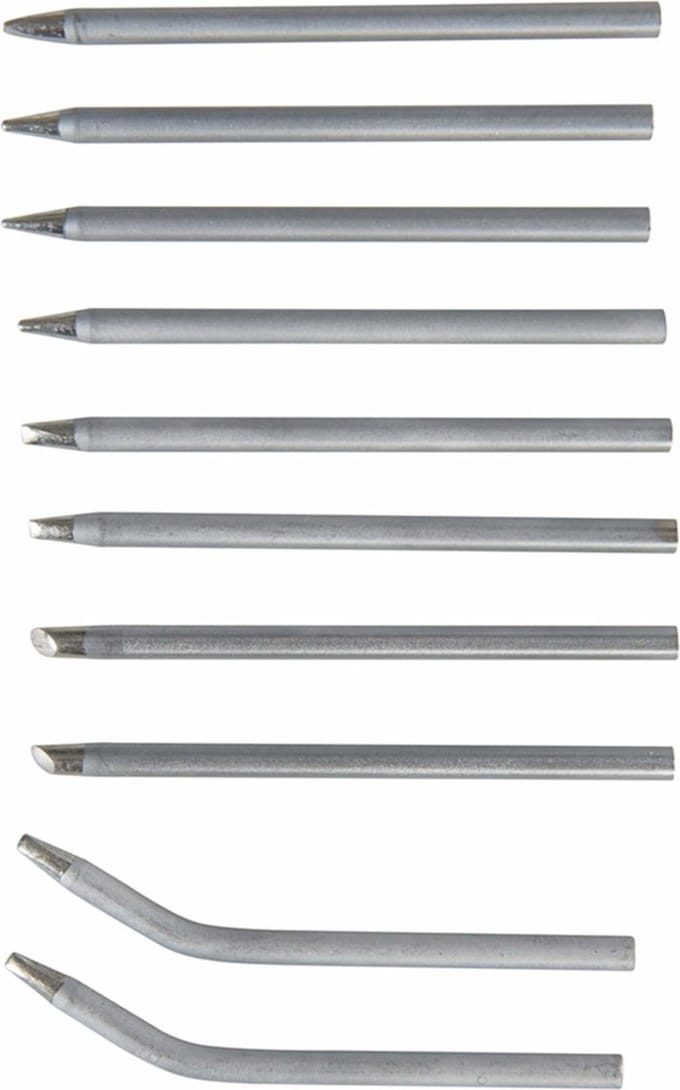 10-delige soldeerstiften set 15 en 25 Watt