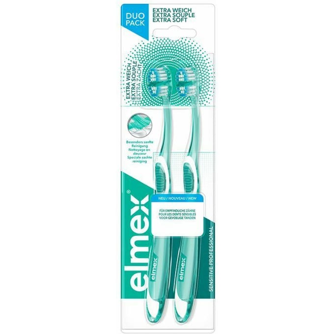 Elmex Sensitive Pro Tandenborstel Extra Zacht Duo