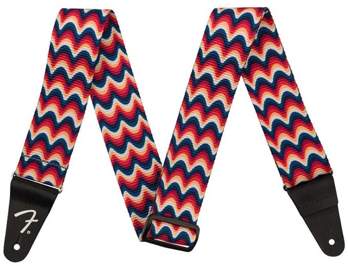 Fender Retro Ribbed Polyester Gitaarband Ripple Design 0990637214