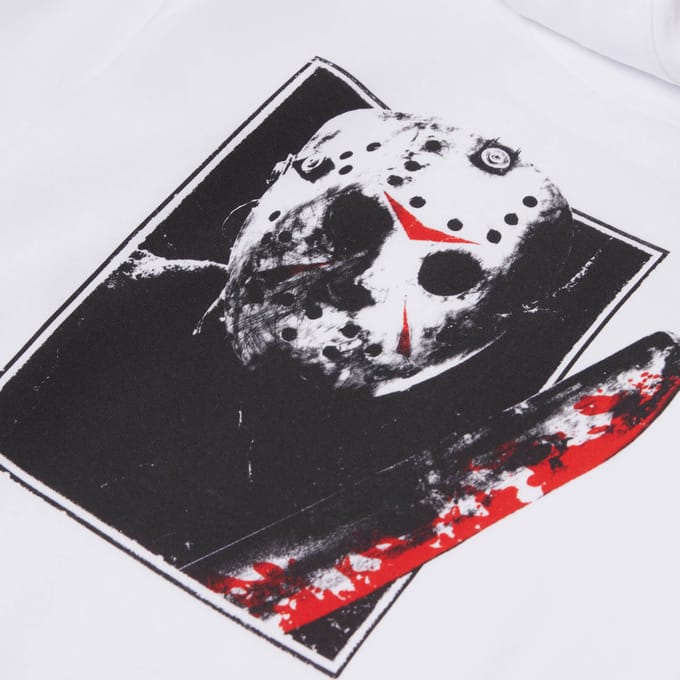 Freddy Vs. Jason Team Jason Hoodie - Wit - S