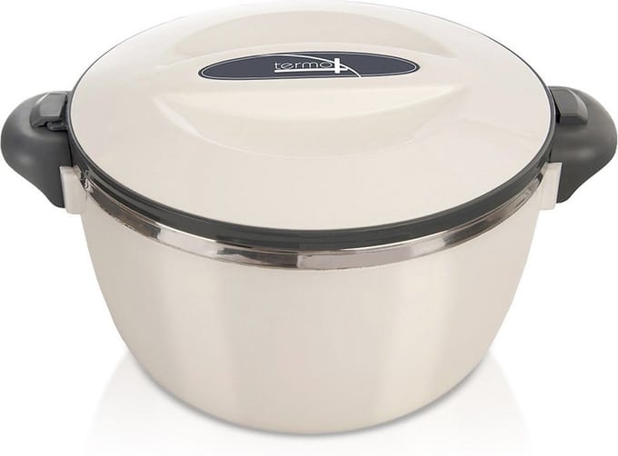 Thermische Container voor Eten Edelstaal TERMO 2 l - Warmhoudcontainer - Thermosfles voor Lunch - Soep Thermos - Voedselcontainer - Lunchpot