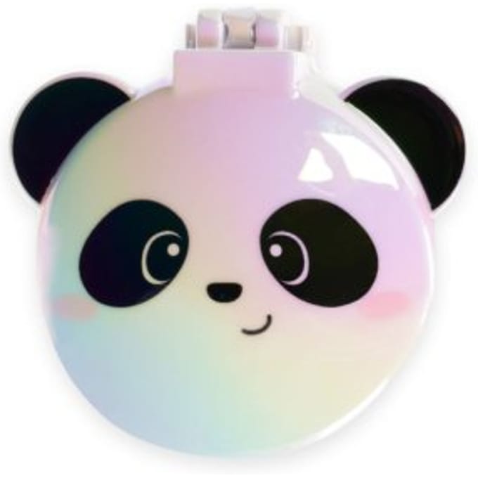 Legami haarborstel met spiegel - panda