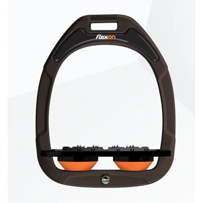 Platte Ultra Grip Hakken Bruin/Zwart/Oranje Flex-On Green Composite