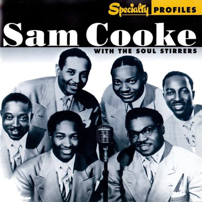CD SAM COOKE & THE SOUL STIRRERS - Specialty Profiles SPCD300582 Specialty 2006 US Soul/Funk Gebruikt white
