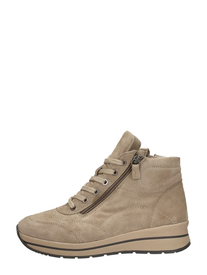 SUB55 Comfort Collection Ruby 92 Veterschoenen Hoog - Beige - Maat 36
