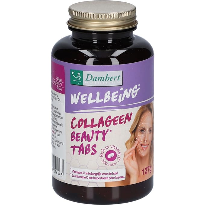 Damhert Wellbeing Collageen Beauty Tab S (100 tabletten)
