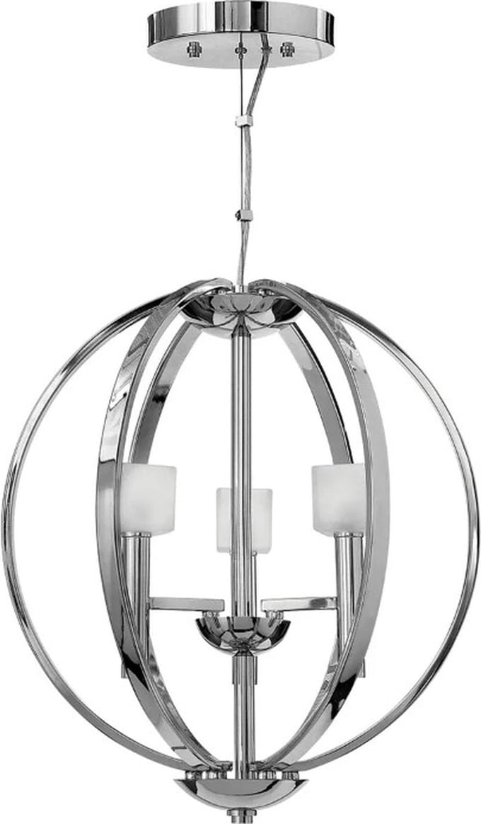 Hinkley/ Fredrick Ramond LED Kroonluchter | 3W 3000K 900Lm 830 | Dimbaar | Polished Chrome