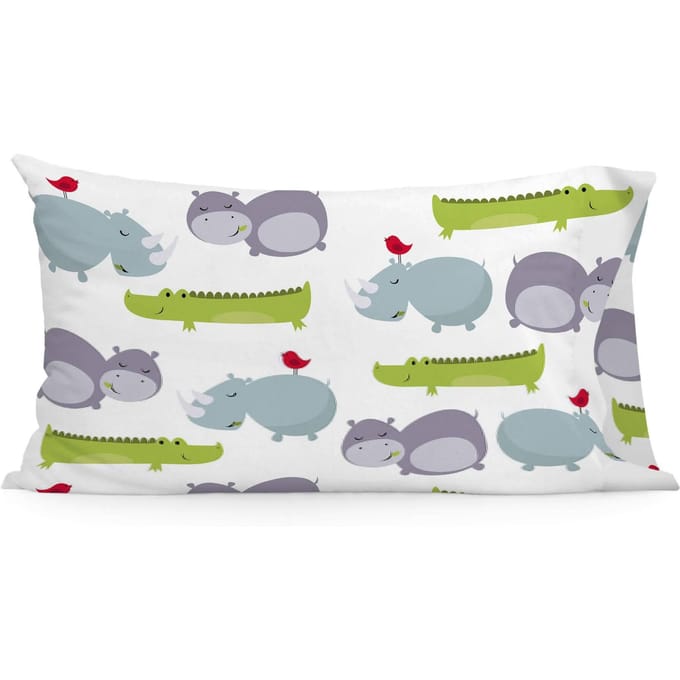 Kussensloop Hippo | Mr Fox