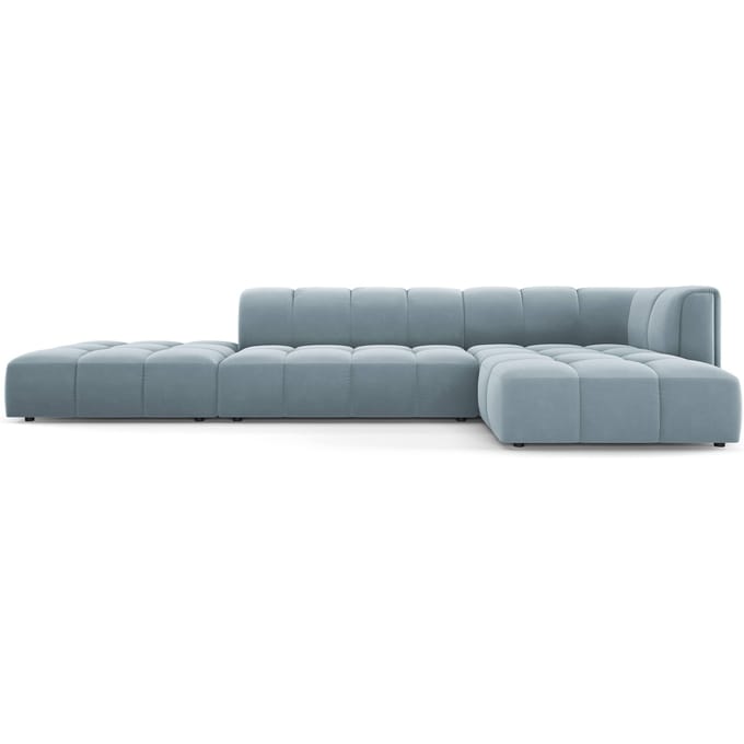 Hoekbank Francesca velvet rechts 5-zits | Milo Casa