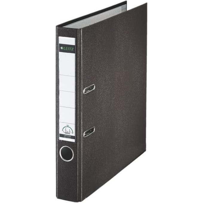 Leitz Kartonnen Ordner - 90% gerecycled karton - 30% pre-consumer gerecycled plastic - A4 - Rugbreedte van 52mm - Bruin