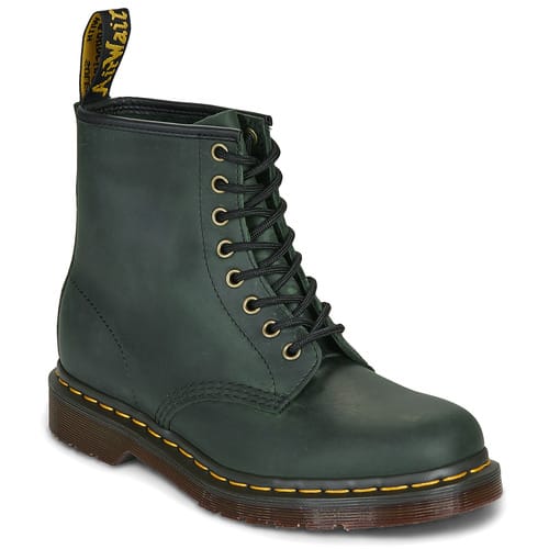 Laarzen Dr. Martens 1460 GREEN CRAZY HORSE