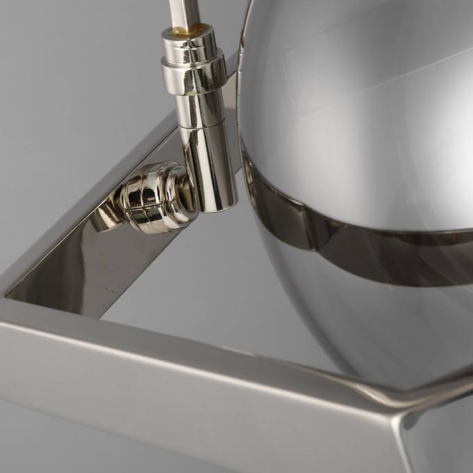 Feiss LED Hanglamp Harper | 1X E14 Max 60W | Dimbaar | Polished Nickel