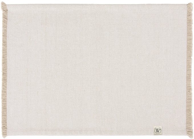 Walra Placemat Runner Sweet Raffle - 2x 35x48 - 100% Katoen (BCI) - Zand